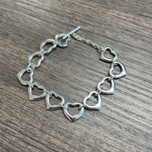 Mini heart chain bracelet